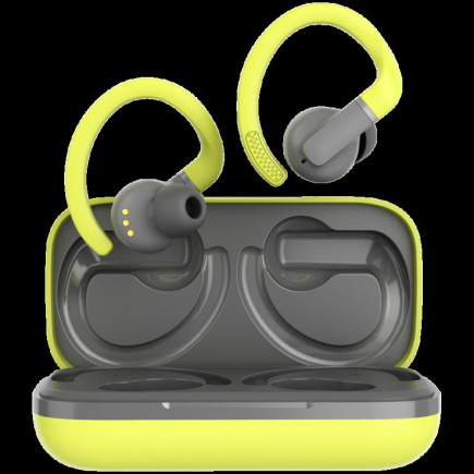 CANYON Kõrvaklapid mikrofoniga OnRun 11 Sport Wireless charge Green