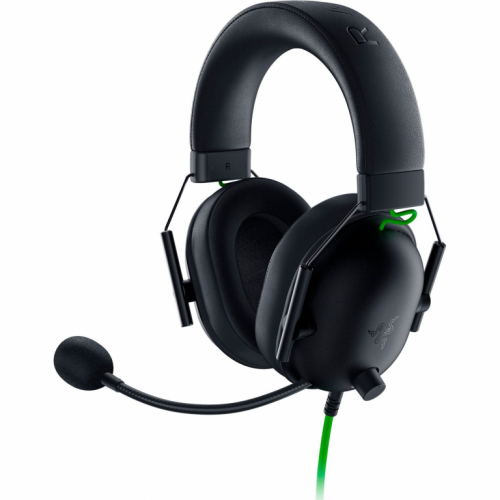 Razer BlackShark V2 X Kõrvaklapid mikrofoniga over ear wired black