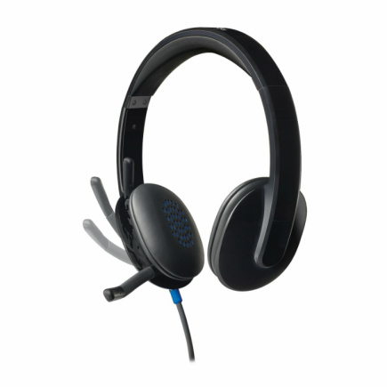 LOGITECH H540 USB Kõrvaklapid mikrofoniga black