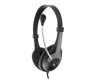 Esperanza EH158K headphones/Kõrvaklapid mikrofoniga Head-band Black, Grey