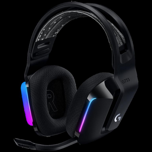 LOGITECH G733 LIGHTSPEED Wireless RGB Gaming Headset - BLACK