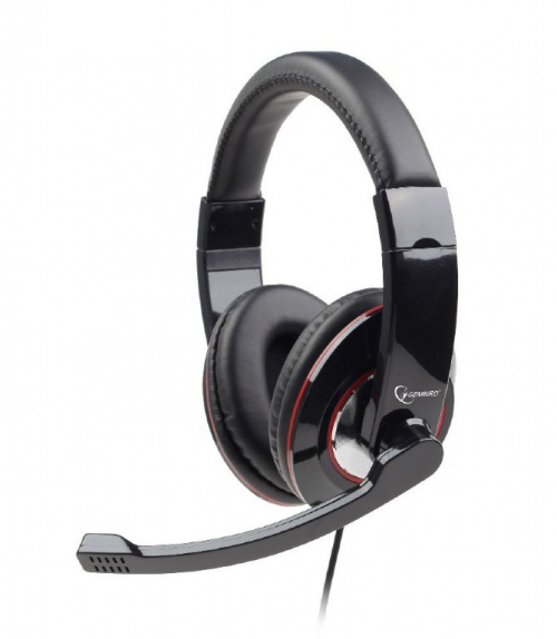 Gembird Headphones with Mikrofon MHS-U-001 USB black