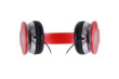 Rebeltec CITY red stereo headphone with micropho