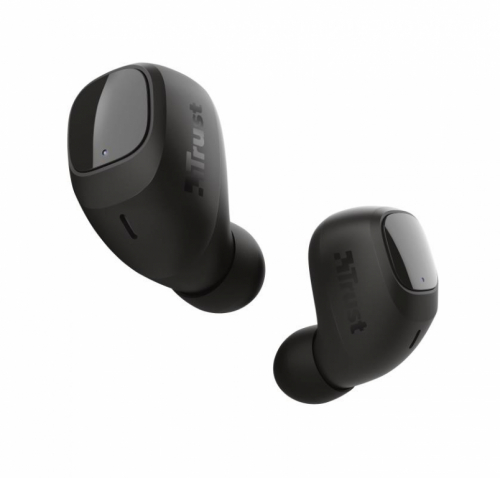 Kõrvaklapid mikrofoniga NIKA COMPACT BLUETOOTH/BLACK 23555 TRUST