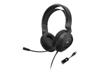 CORSAIR HS35 SURROUND v2 Multiplatform Gaming Kõrvaklapid mikrofoniga Carbon