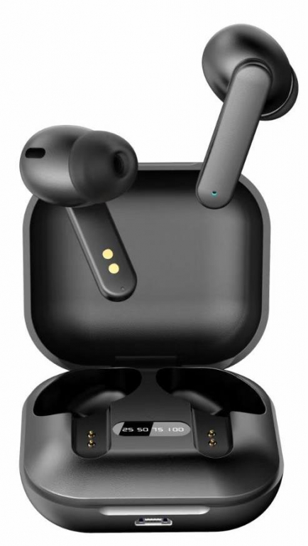 Headset BLUETOOTH IN-EAR/TWS BLACK FITEAR-X100B GEMBIRD