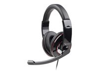 GEMBIRD MHS-001 Gembird Mikrofon & stereo headphones with volume control, black