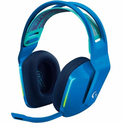 Logitech G733 LIGHTSPEED Wireless RGB, sinine - Juhtmevaba peakomplekt / 981-000943