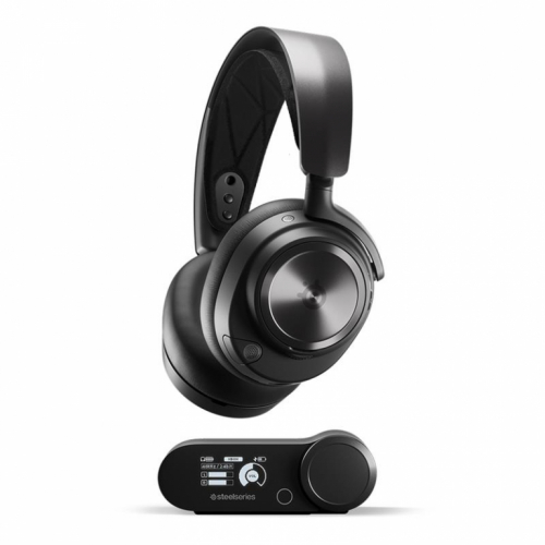 Steelseries Nova Pro Wireless, Xbox One / Series X/S, must - Juhtmevaba peakomplekt / 61521