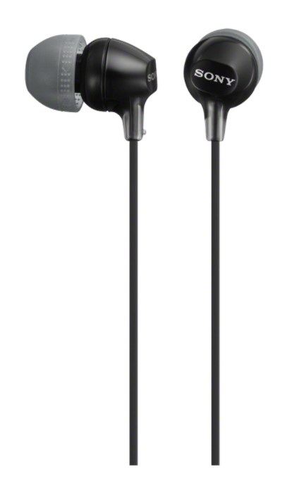 Sony MDR-EX15AP Kõrvaklapid mikrofoniga In-ear 3.5 mm connector Black