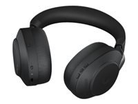 JABRA Evolve2 85 MS Stereo Kõrvaklapid mikrofoniga full size Bluetooth wireless wired active noise cancelling 3.5 mm noise isolating black MS Te