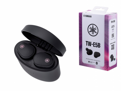 Yamaha TW-E5B - wireless in-ear headphones, black