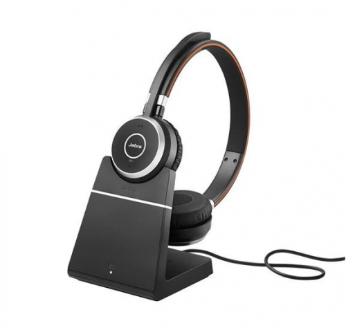 Jabra Headphones Evolve 65 TE Link 390a MS Stereo Stand