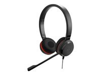 JABRA Evolve 20SE MS stereo Special Edition Kõrvaklapid mikrofoniga on-ear wired USB-C noise isolating Certified for Skype for Business