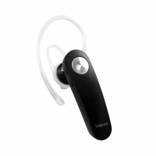 LogiLink Bluetooth earclip Headset with Microphone, bluetooth v4.2