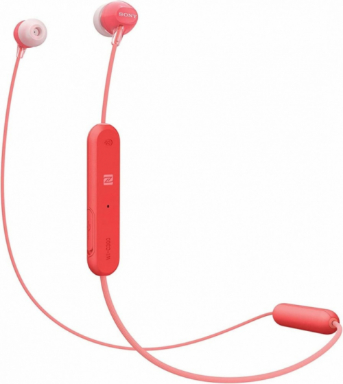 Sony Earphones WI-C300 red