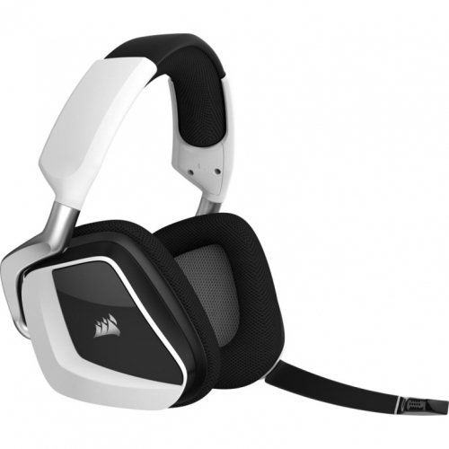 Corsair VOID RGB ELITE Wireless Kõrvaklapid mikrofoniga Head-band Gaming Black, White