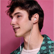 Energy Sistem Wired Earphones | EasyPods Type C | Built-in Mikrofon | USB-C | Snow