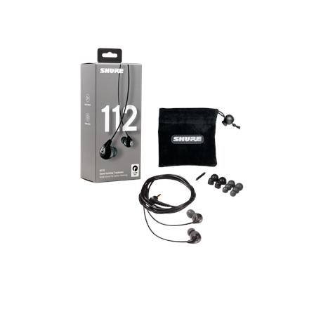 Shure SE112 Earphone, Grey | Shure SE112-GR-EFS