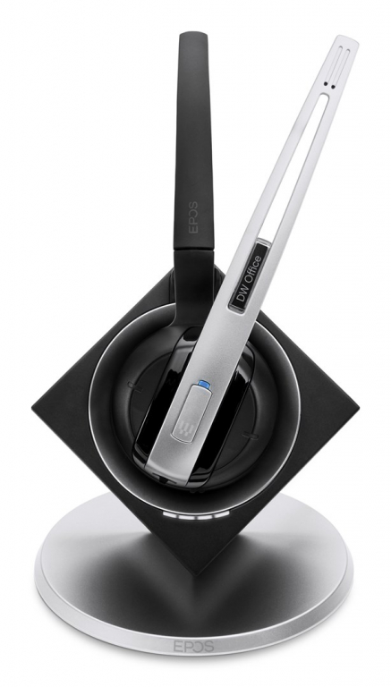 EPOS IMPACT DW Office ML - EU Kõrvaklapid mikrofoniga Wireless In-ear, Headband, Neckband Office/Call Centre Charging cradle Black, Silver