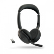 Jabra Headphones Evolve2 65 Flex Link380a MS Stereo Wireless Charger