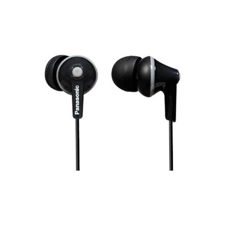 Panasonic | RP-HJE125E-K | Headphones | In-ear | Black RP-HJE125E-K