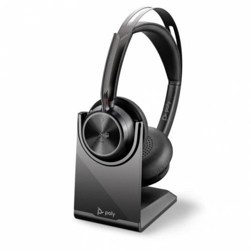 Poly Voyager Focus 2 USB-A with charge stand Headset (213727-01)