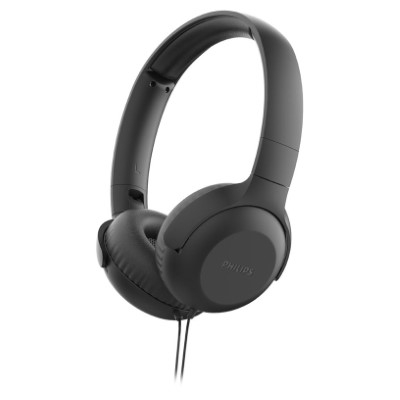 Philips Headphones with mic TAUH201BK 32 mm drivers/closed-back On-ear Lightweight headband