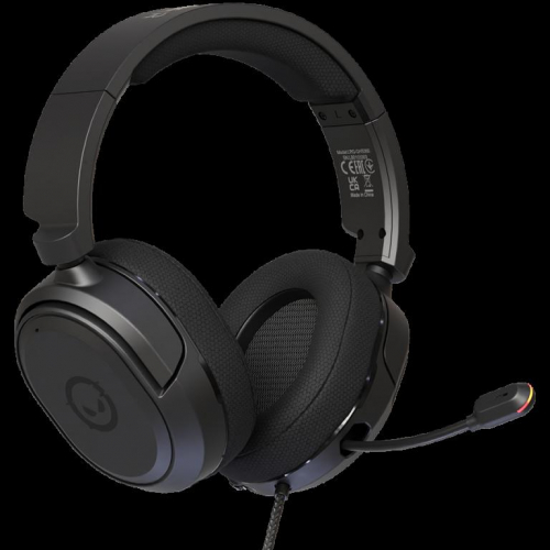 LORGAR Kaya 360, USB Gaming Kõrvaklapid mikrofoniga with Mikrofon, CM108B, Plug&Play, USB-A connection cable 2m, fabric ear pads, size: 192*184.7*88mm, 0.314kg, black