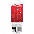 Energizer Wired headphones 3,5 mm jack white