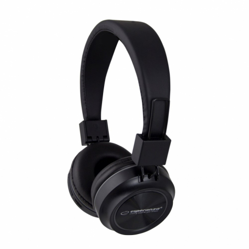 Esperanza EH219 Bluetooth RGB headphones Headband, Black