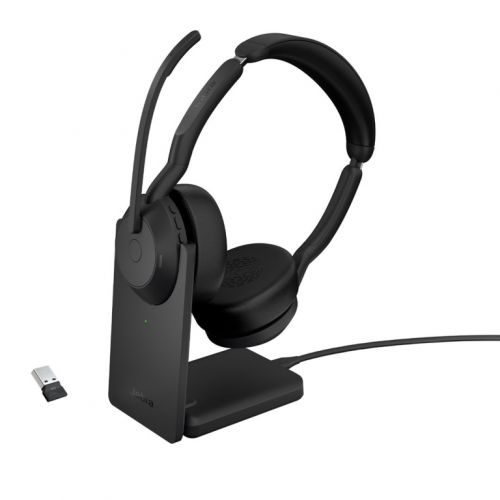 Jabra 25599-989-989 Headset/Wireless Headband Office/Call Center Bluetooth Charging cradle Black