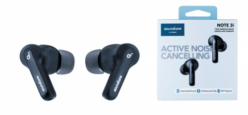 Anker Soundcore Life Note 3i Headset True Wireless Stereo (TWS) In-ear Calls/Music USB Type-C Bluetooth Black