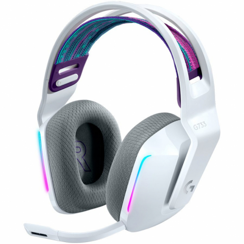 LOGITECH G733 LIGHTSPEED Wireless RGB Gaming Kõrvaklapid mikrofoniga - WHITE