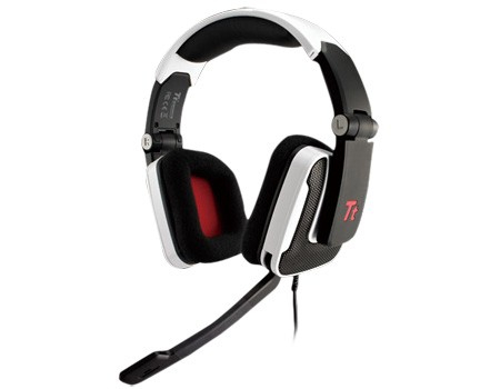 Thermaltake Tt eSPORTS gaming Headset - Shock White, Microphone