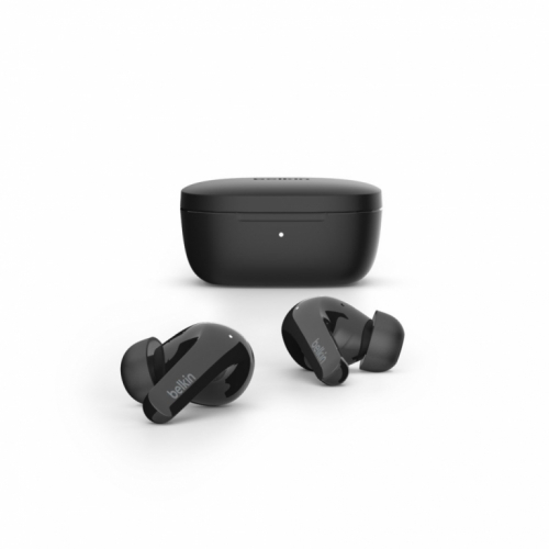 Belkin SOUNDFORM Flow Kõrvaklapid mikrofoniga Wireless In-ear Calls/Music USB Type-C Bluetooth Black