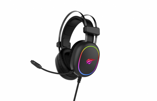 Havit GAMING HEADPHONE RGB BLACK 2016D Headset Wired Head-band