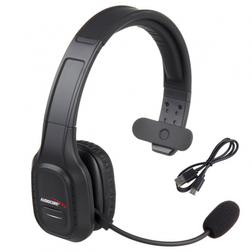 Audiocore 74452 Bluetooth Kõrvaklapid mikrofoniga Headphone Noise Reuction Mikrofon Call CenterGoogle Siri Office Wireless