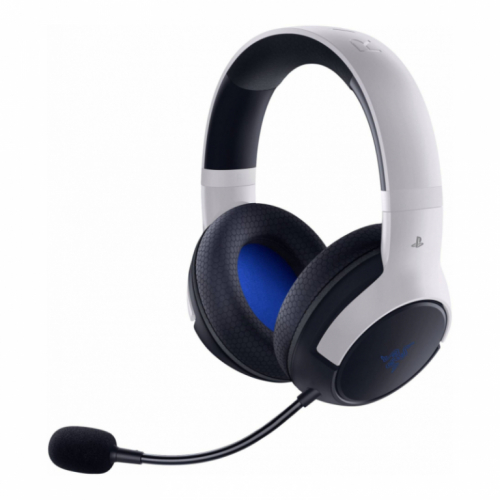 Razer Kaira HyperSpeed Gaming Kõrvaklapid mikrofoniga Wireless, Bluetooth, PC Licensed, Black/White/Blue