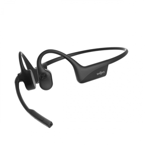 SHOKZ C110-AI-BK-EN headphones/Kõrvaklapid mikrofoniga Wireless Ear-hook Office/Call center Bluetooth Black