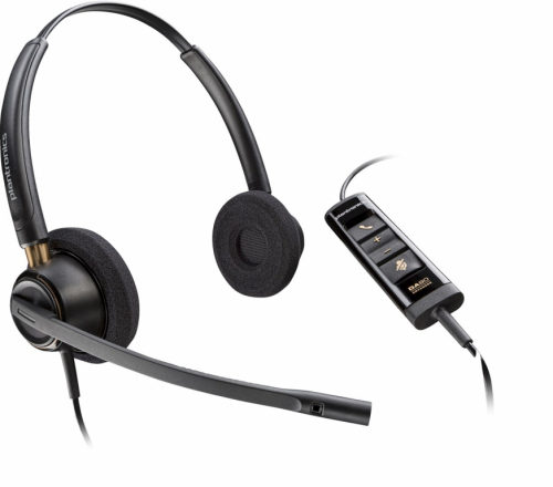 POLY EncorePro 525 Microsoft Teams Certified Stereo with USB-A Kõrvaklapid mikrofoniga