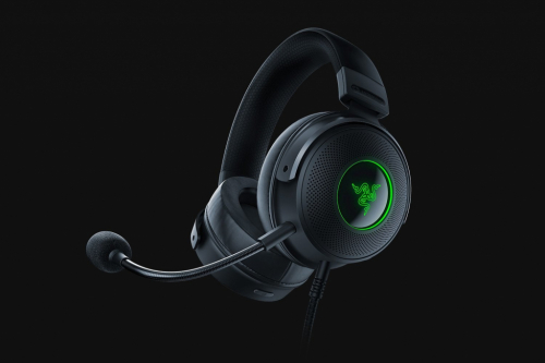 Razer Kraken V3 HyperSense Kõrvaklapid mikrofoniga Wired Head-band Gaming USB Type-A Black