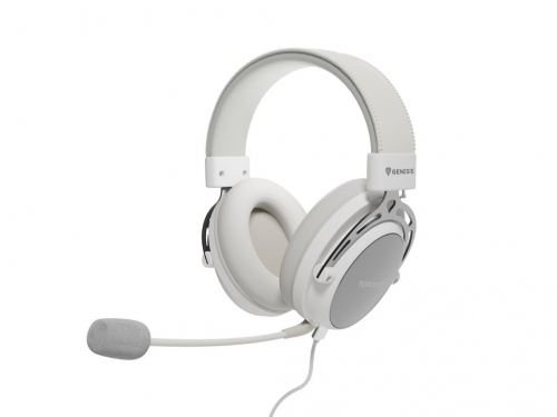 GENESIS Toron 301 Kõrvaklapid mikrofoniga Wired Head-band Gaming White