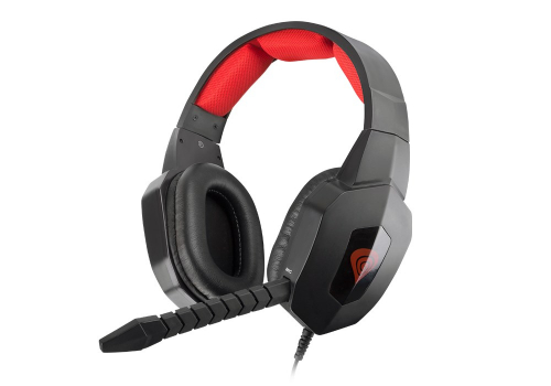 GENESIS H59 Headset Head-band Black, Red