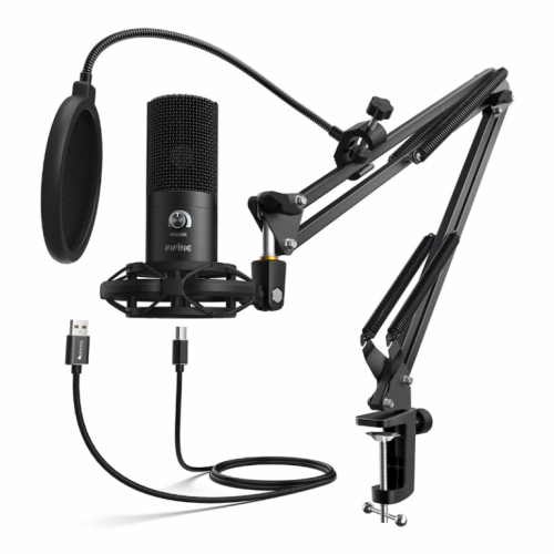 FIFINE T669 USB Microphone Bundle STEELSERIES