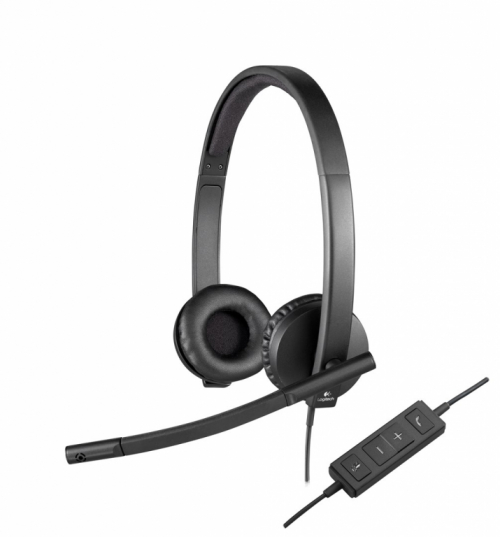 Logitech USB Kõrvaklapid mikrofoniga H570e Stereo