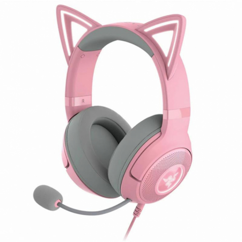 Razer Kraken Kitty V2, roosa - Juhtmega peakomplekt / RZ04-04730200-R3M1