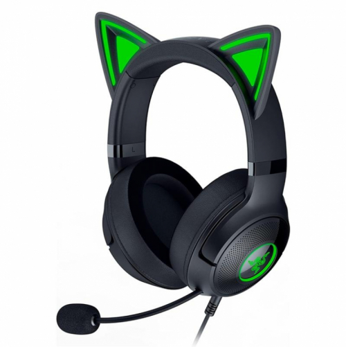 Razer Kraken Kitty V2, must - Juhtmega peakomplekt / RZ04-04730100-R3M1