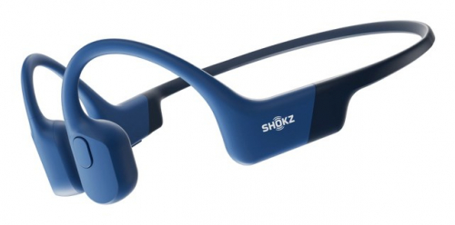 SHOKZ OpenRun Headset Wireless Neck-band Sports Bluetooth Blue