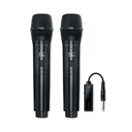 Muse | Pack 2 Wireless Microphones | MC-50 WI | Black MC-50 WI